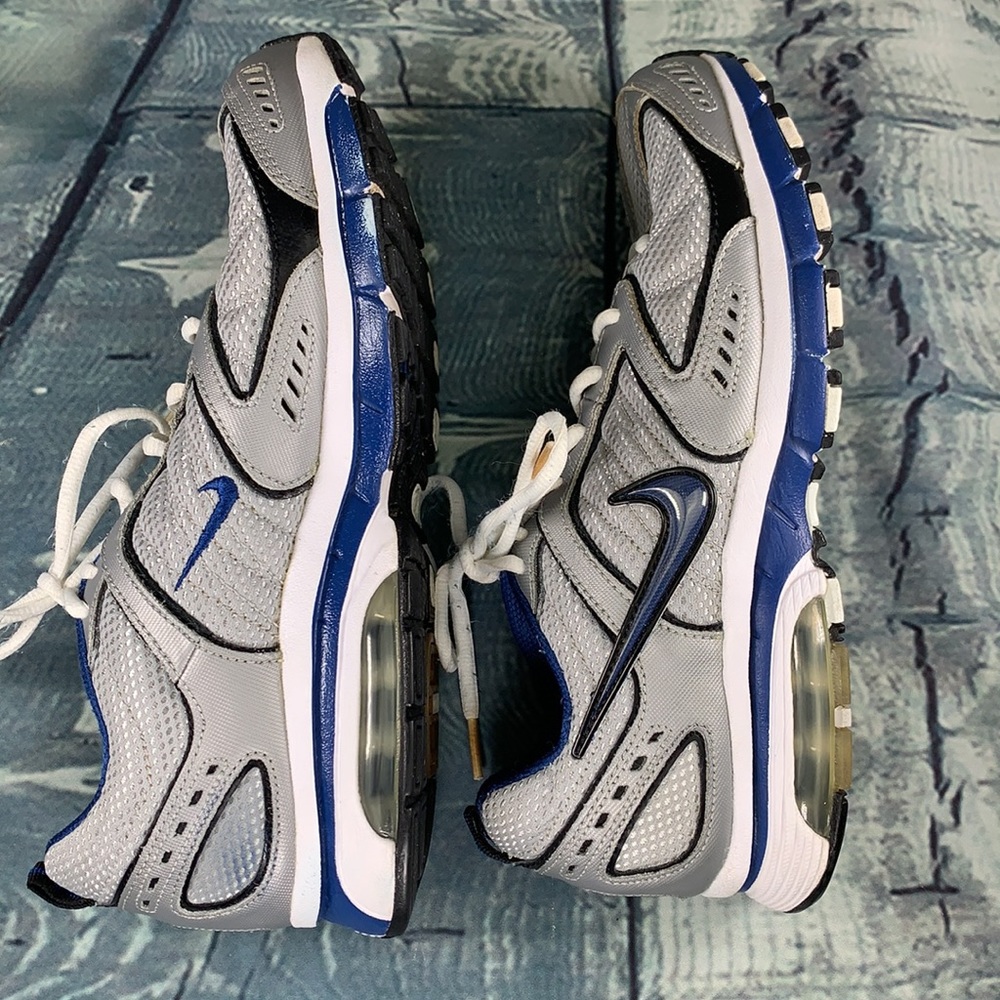 Nike blue & white Air Max run 11 size 7 1/2 - Picture 5 of 15